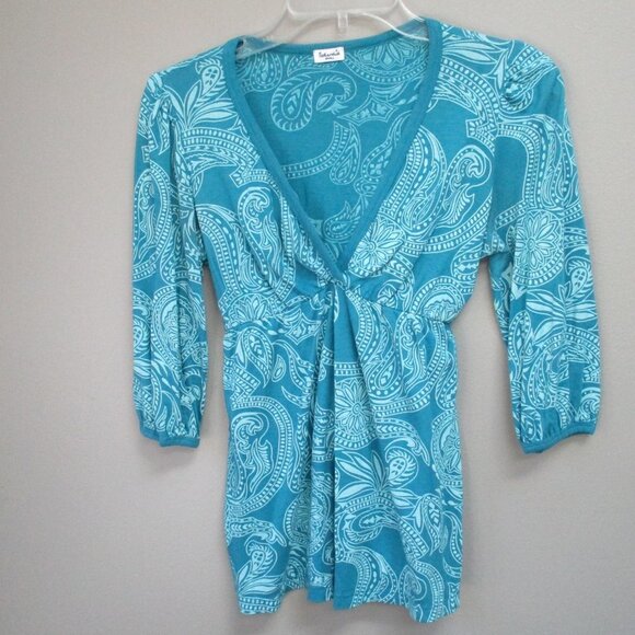 Splendid Blouse V Neck with Tie in back Small - Picture 6 of 6